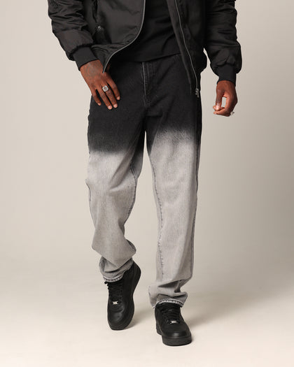 Saint Morta Acid Rain Psykhe Jeans Black Acid Rain