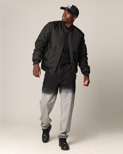 Saint Morta Acid Rain Psykhe Jeans Black Acid Rain