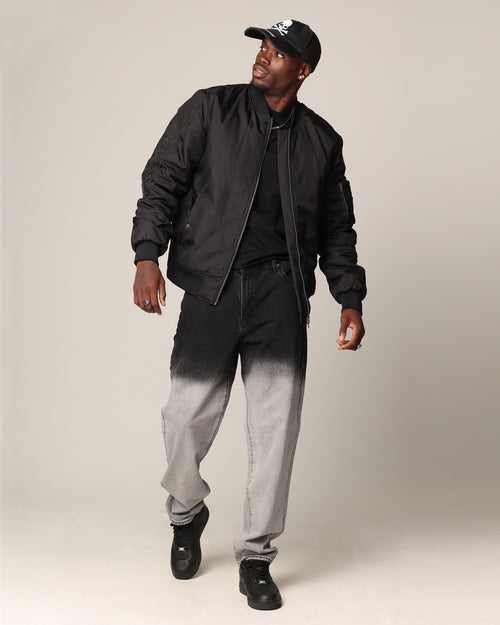 Saint Morta Acid Rain Psykhe Jeans Black Acid Rain