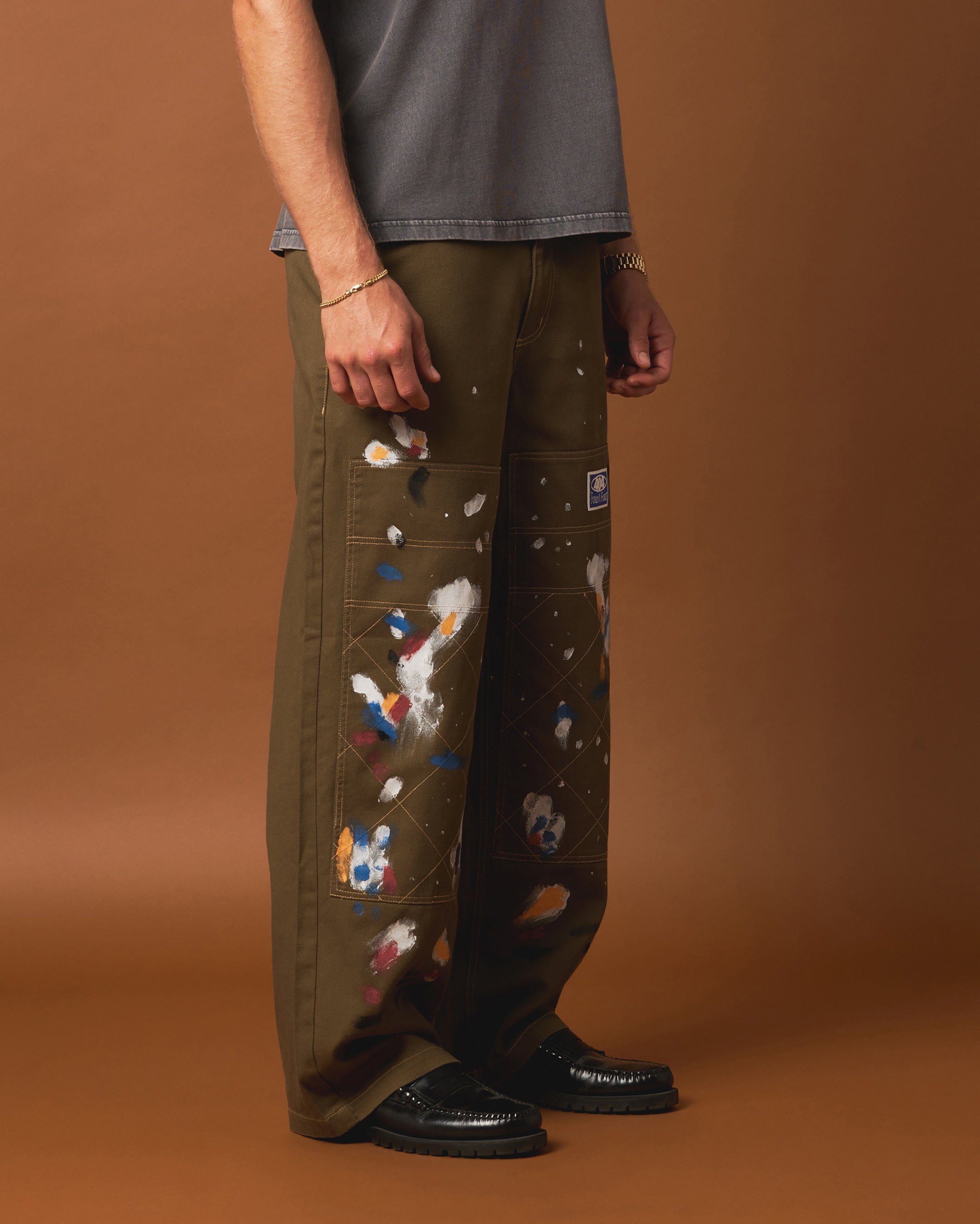 404 Painter Double Knee Pants Khaki | Culture Kings US