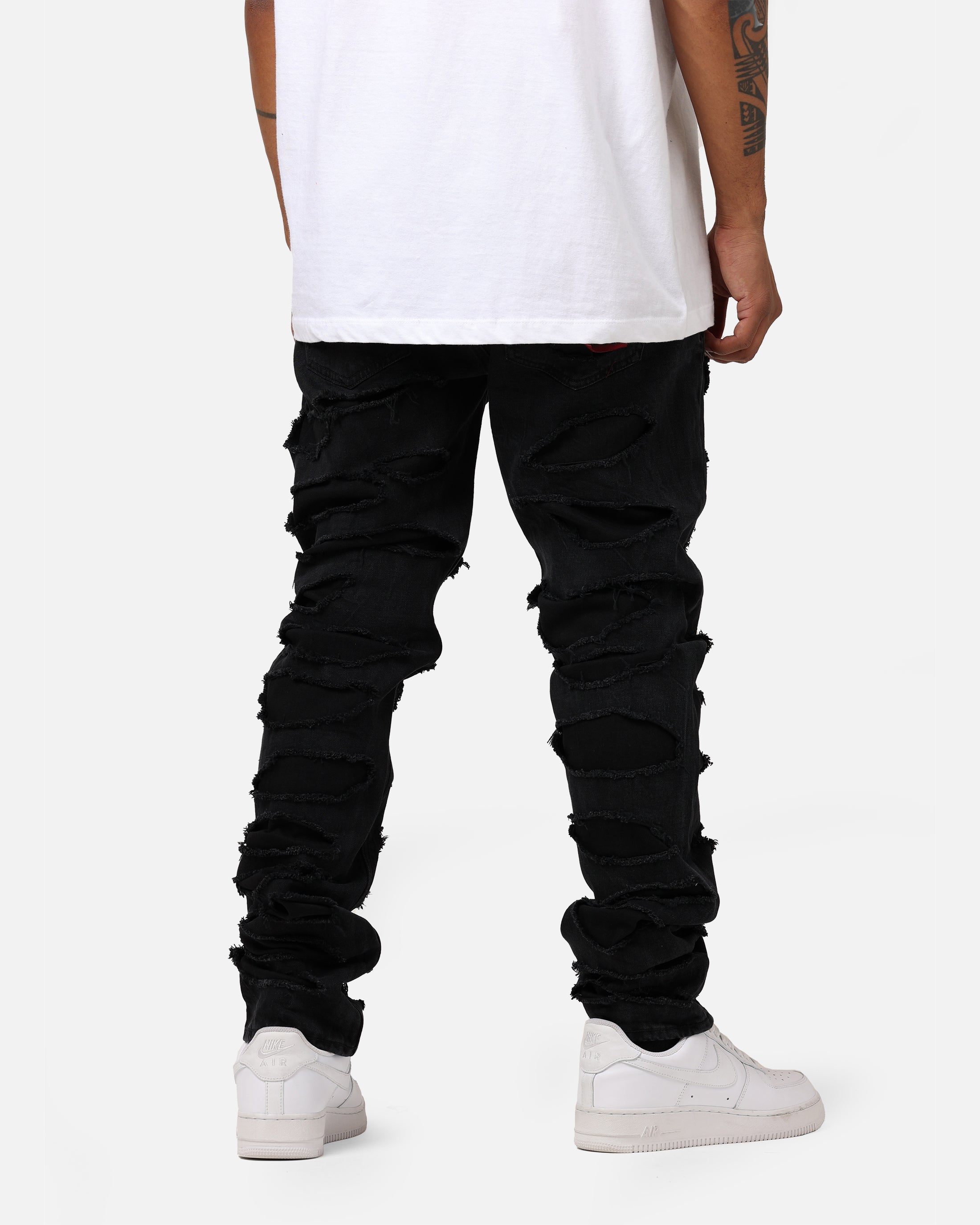 Ksubi X Trippie Redd Chitch Shredded Jeans Black | Culture Kings US