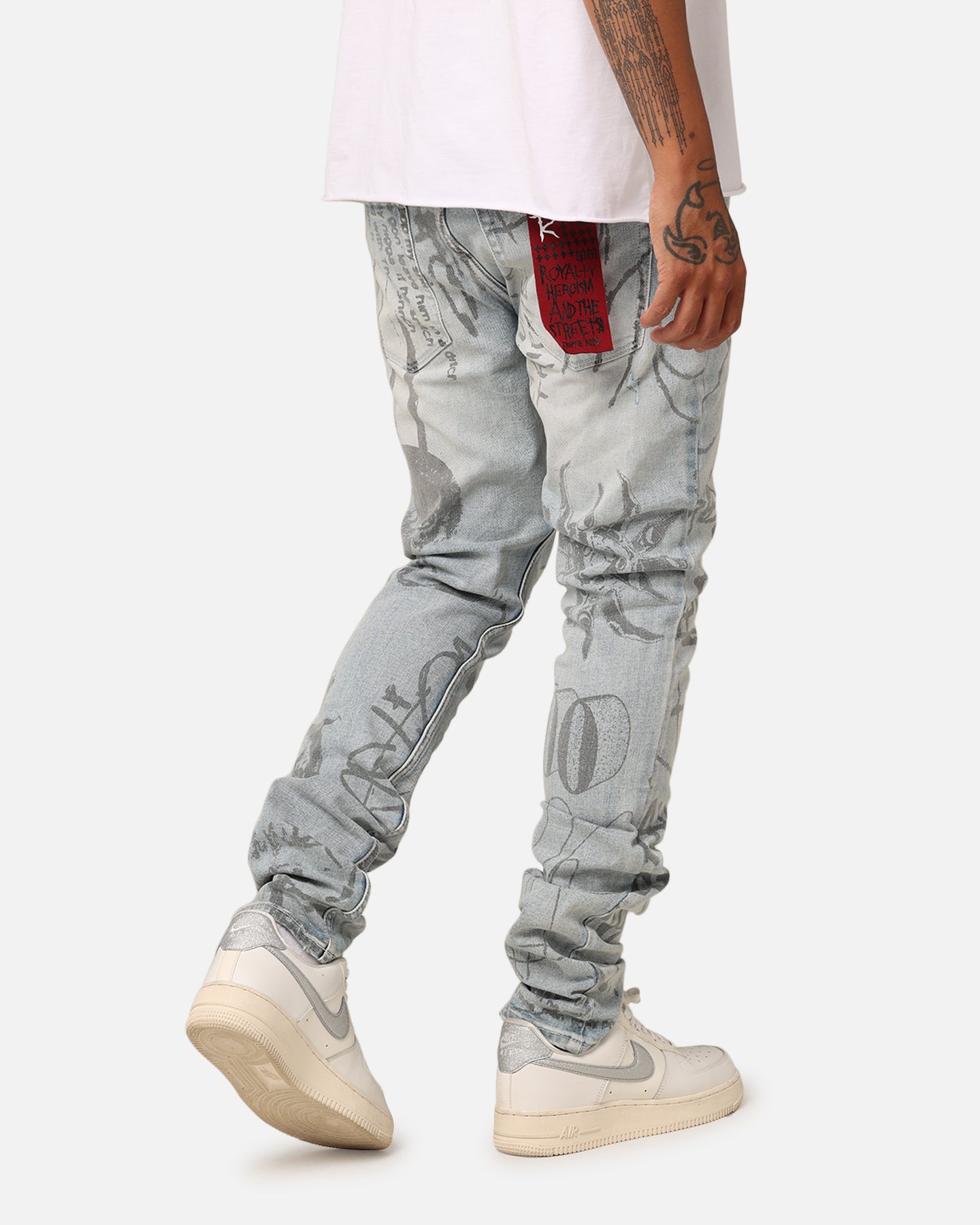 Ksubix Trippie Redd スリムフィットジーンズ 【超希少品】 Ksubi X Trippie Redd Van Winkle Devil Jeans Denim | Culture Kings US