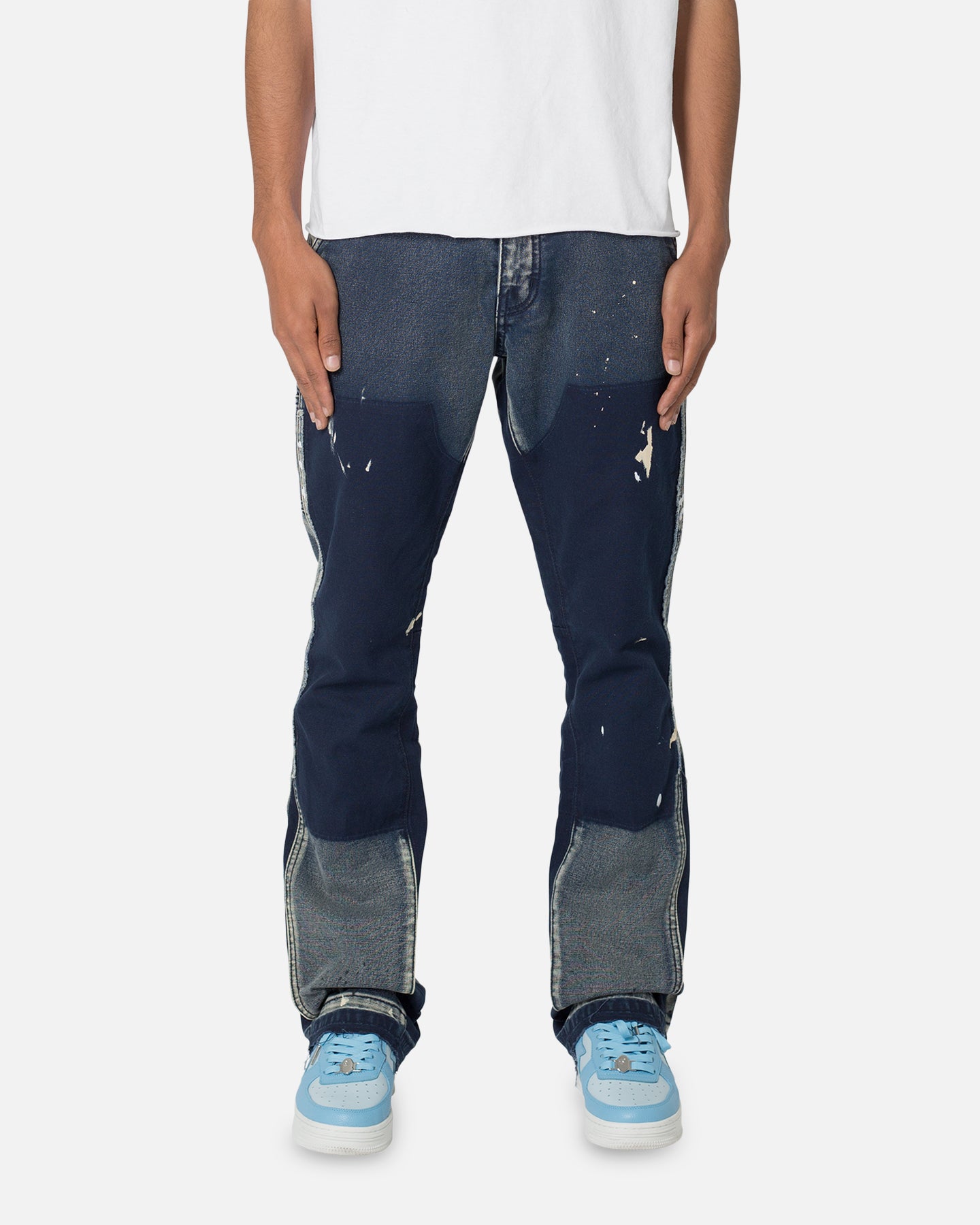 MNML B243 Flare Denim Jeans Navy | Culture Kings US