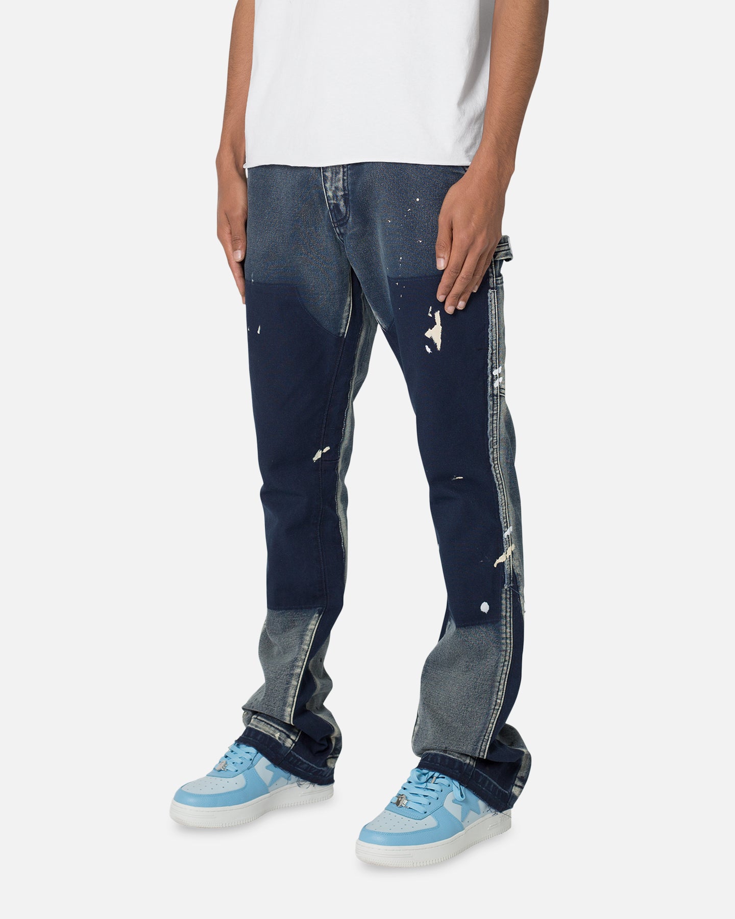 MNML B243 Flare Denim Jeans Navy | Culture Kings US