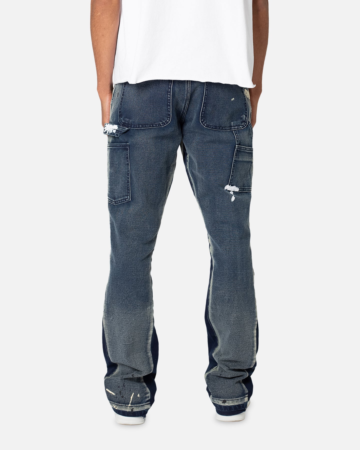 MNML B243 Flare Denim Jeans Navy | Culture Kings US