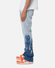 MNML B556 Flame Flare Denim Jeans Blue
