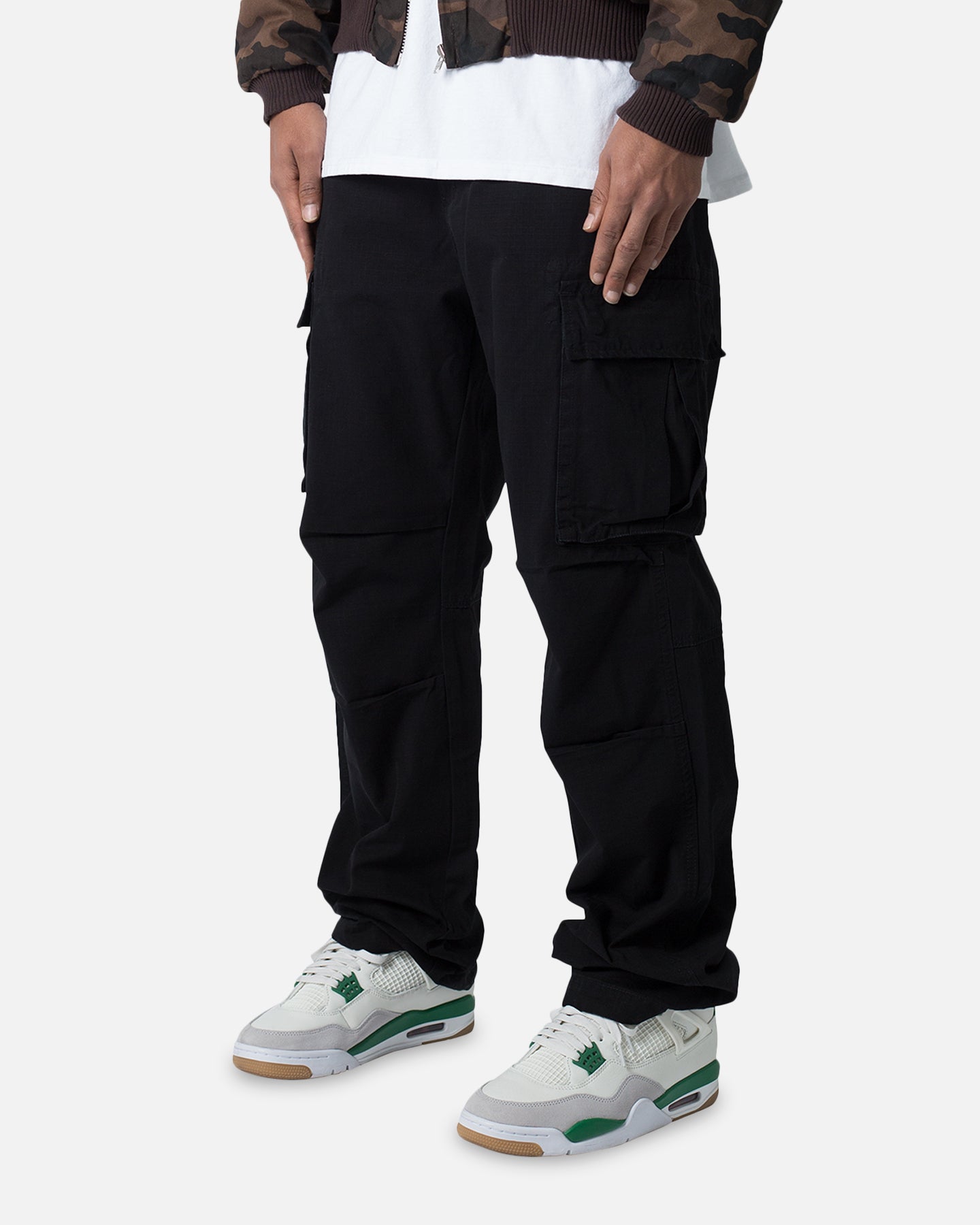 MNML Ultra Baggy Cargo Pants Black | Culture Kings US