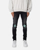 MNML X559 Skinny Denim Jeans Black/Green