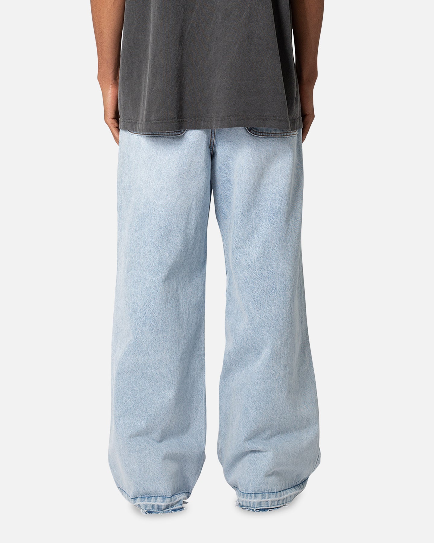 MNML Rave Baggy Jeans Light Blue | Culture Kings US