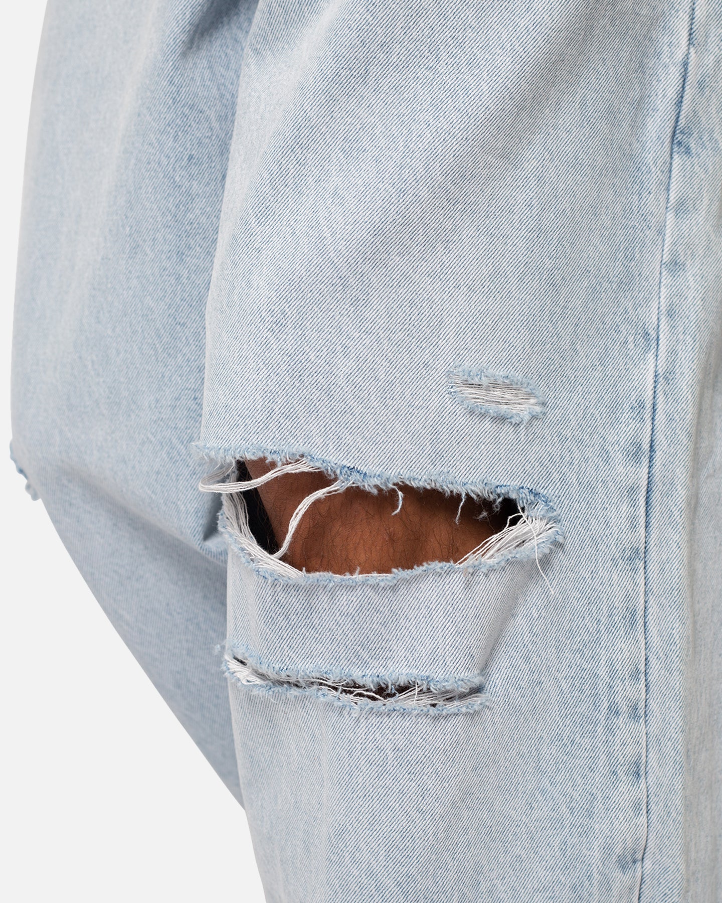 MNML Rave Baggy Jeans Light Blue | Culture Kings US