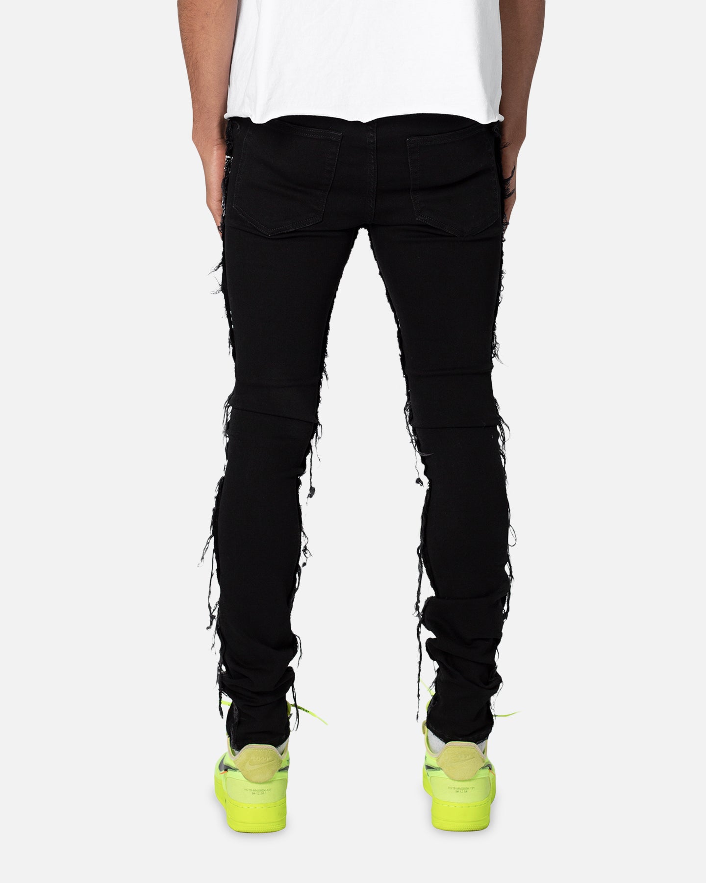MNML X563 Skinny Creek Denim Jeans Black | Culture Kings US