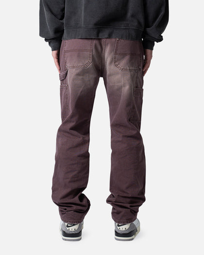 MNML V602 Thrashed Carpenter Pants Brown