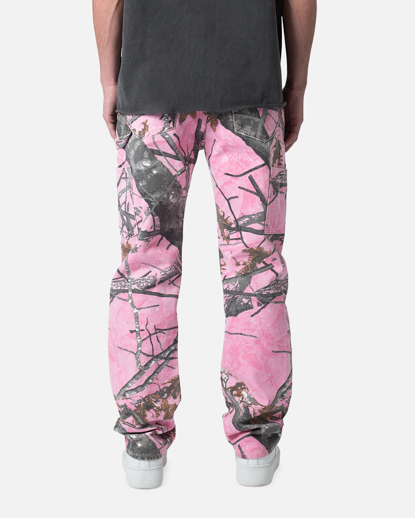 MNML V603 Camo Carpenter Pants Pink | Culture Kings US