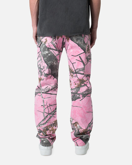 MNML V603 Camo Carpenter Pants Pink