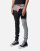 MNML X596 Patched Skinny Denim Jeans Multi
