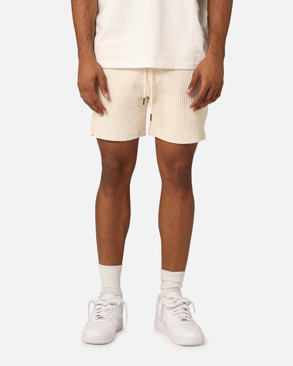 XXIII Ozzy Waffle Shorts Cream