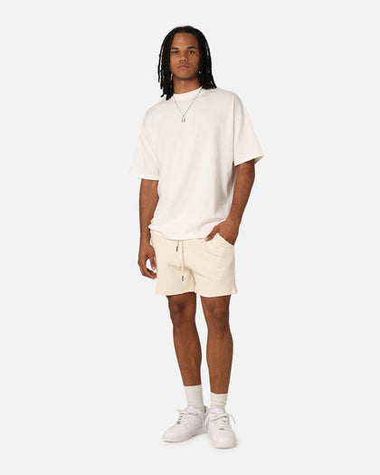 XXIII Ozzy Waffle Shorts Cream