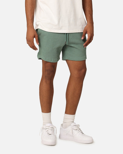 XXIII Ozzy Waffle Shorts Sage