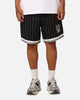 Mitchell & Ness Oakland Raiders Pinstripe Shorts Faded Black