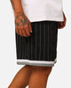 Mitchell & Ness Oakland Raiders Pinstripe Shorts Faded Black