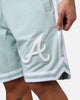 New Era Atlanta Braves 'Logo Select Mint' Shorts Mint/White
