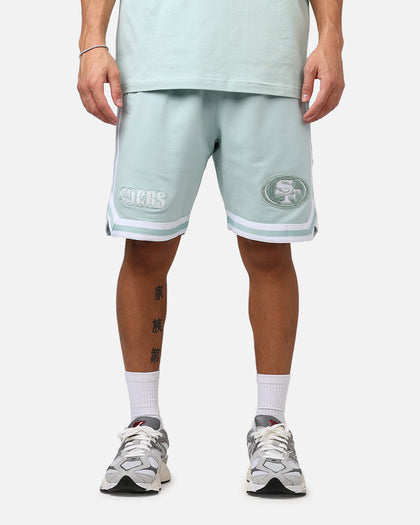 New Era San Francisco 49ers 'Logo Select Mint' Shorts Mint/White