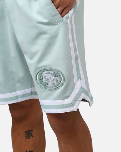 New Era San Francisco 49ers 'Logo Select Mint' Shorts Mint/White