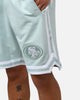 New Era San Francisco 49ers 'Logo Select Mint' Shorts Mint/White