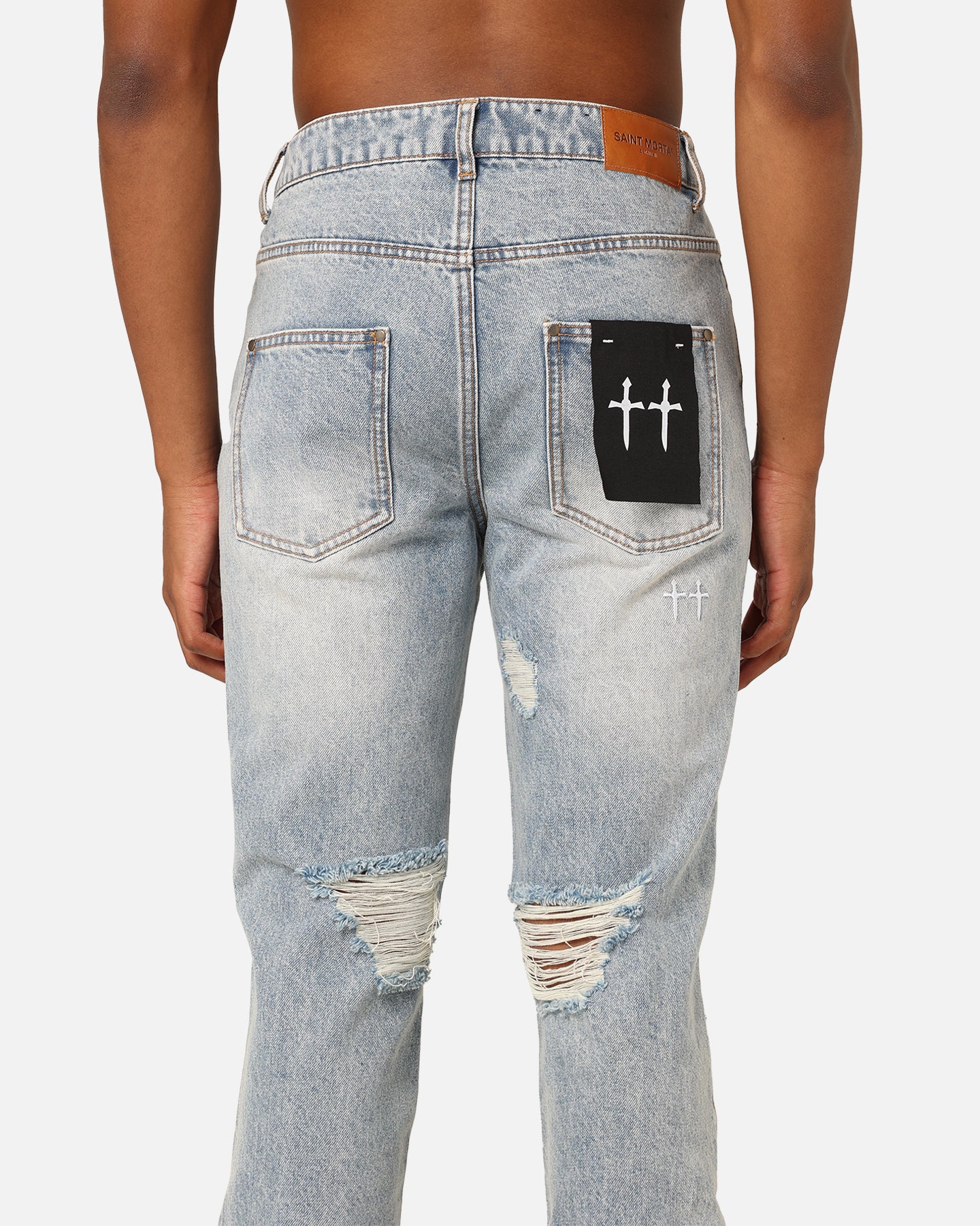 Saint Morta Riot Fimi Jeans Vintage Blue | Culture Kings US