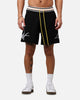 Diet Starts Monday Knitted Script Shorts Black
