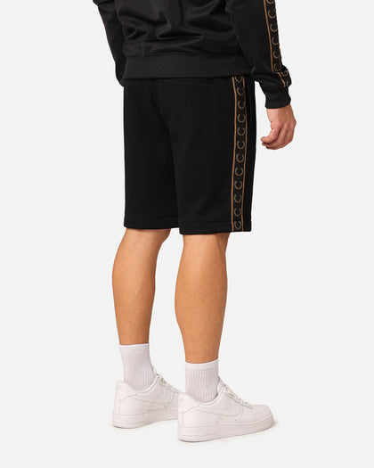 Fred Perry Taped Sweat Shorts Black/Stone