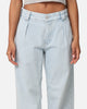 Calvin Klein 90's Loose Pleated Jeans Light Blue