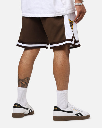 Pro Standard San Diego Padres Fast Lane DK 2.0 Shorts Brown