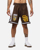 Pro Standard San Diego Padres Fast Lane DK 2.0 Shorts Brown