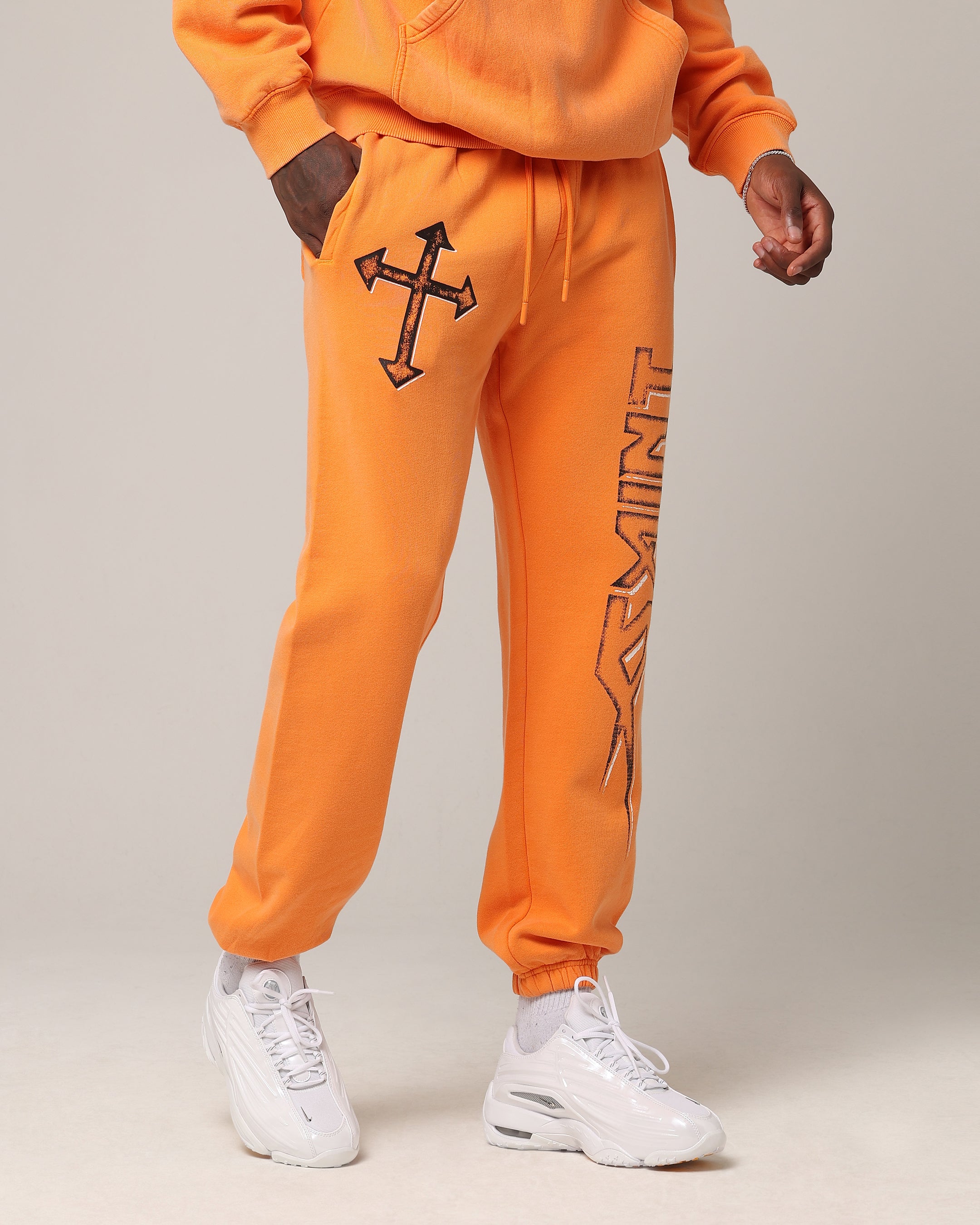 Saint Morta SSIX Sweat Pants Orange | Culture Kings US
