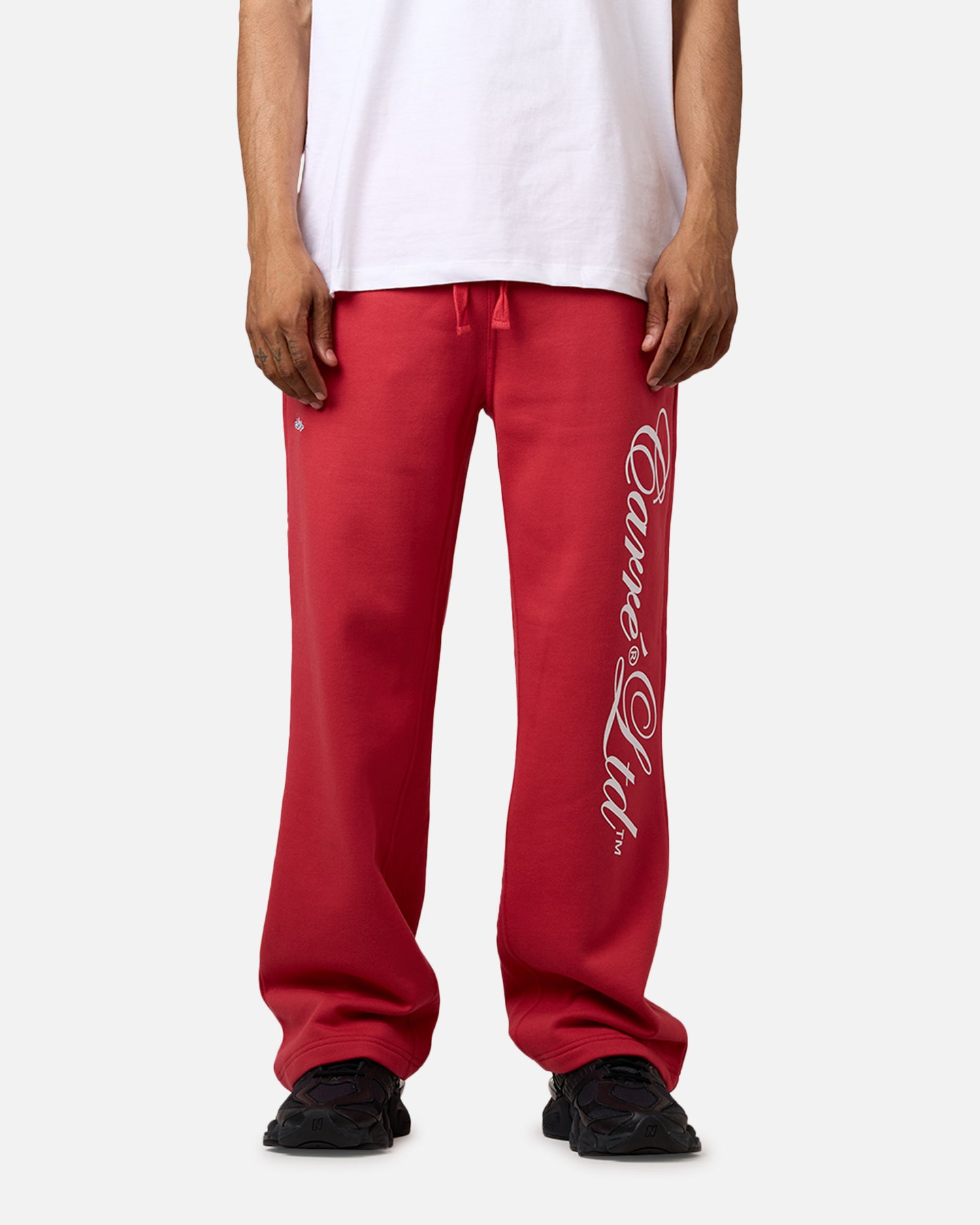Carre Rosebud Baggy Trackpant Red | Culture Kings US