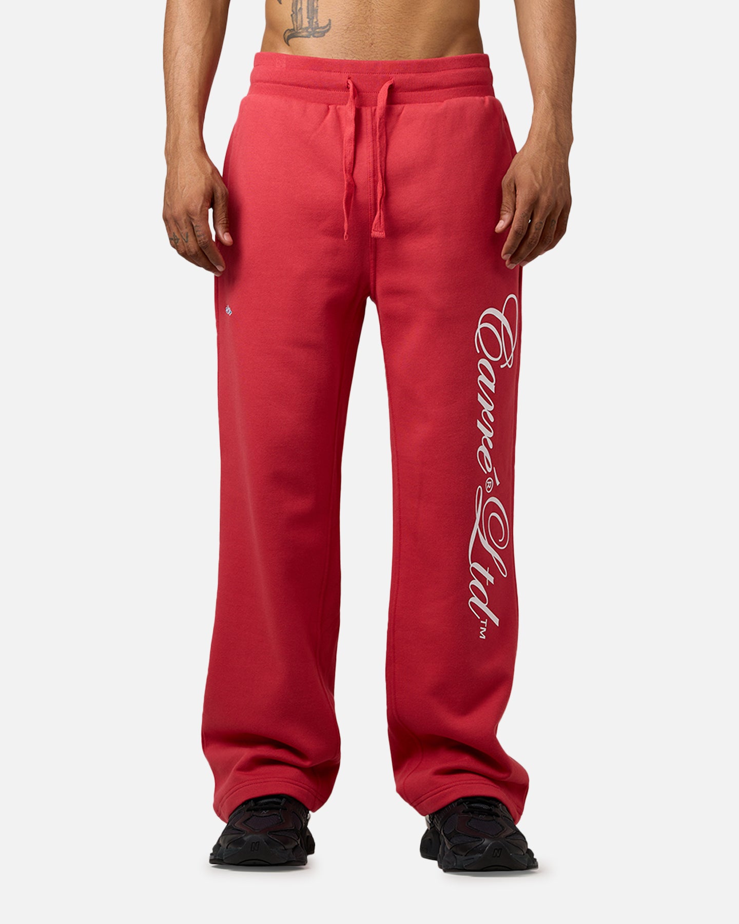 Carre Rosebud Baggy Trackpant Red | Culture Kings US