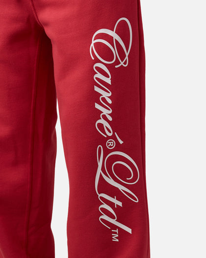 Carre Rosebud Baggy Trackpant Red