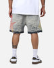 Lifted Anchors "Maria" Boro Shorts Blue Bleached
