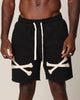 Saint Morta Bxnes Sweat Shorts Black