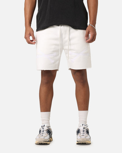 Saint Morta Bxnes Sweat Shorts Off White