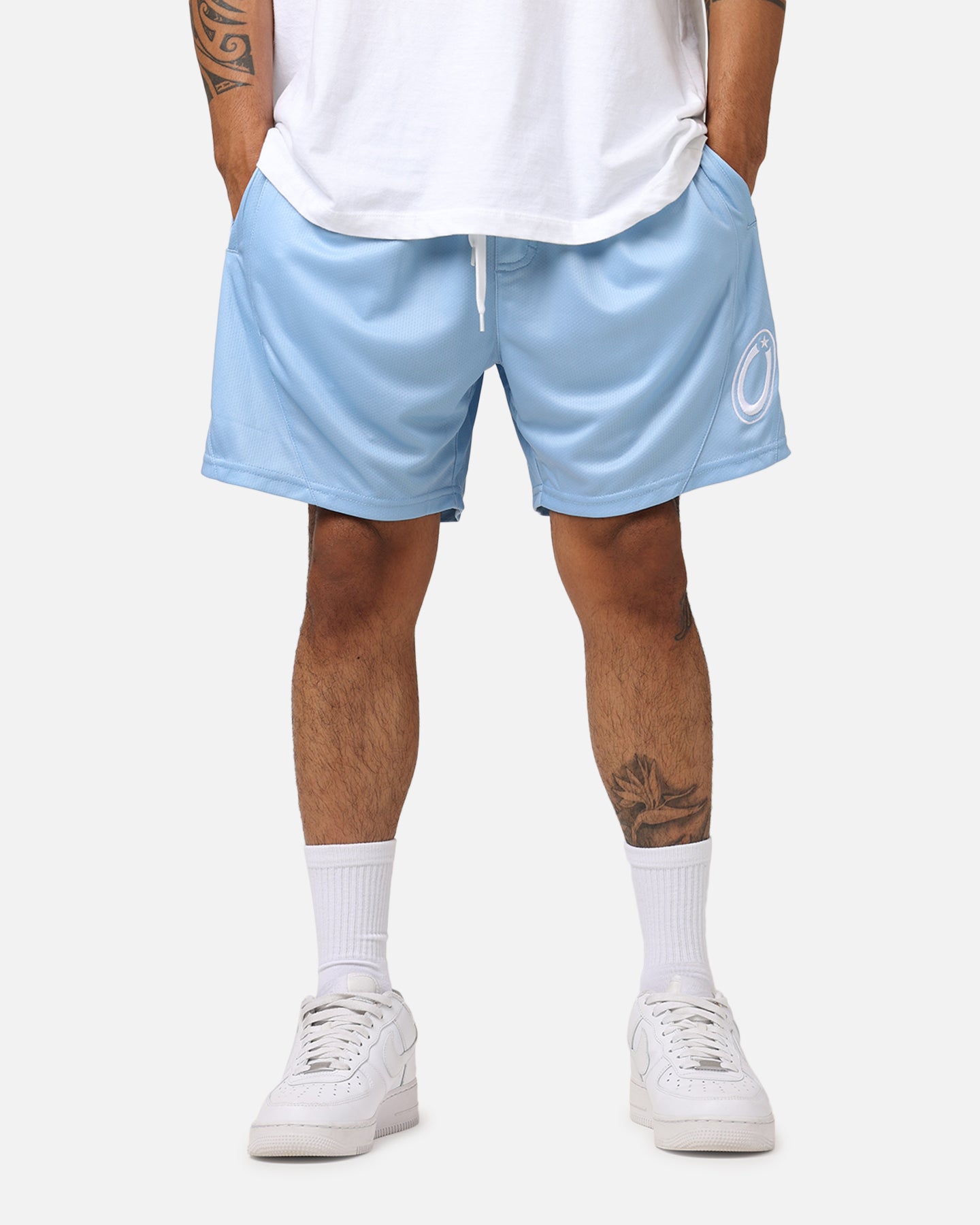 light blue nike basketball shorts