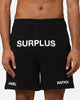 Daniel Patrick Surplus Logo Sweat Shorts Black