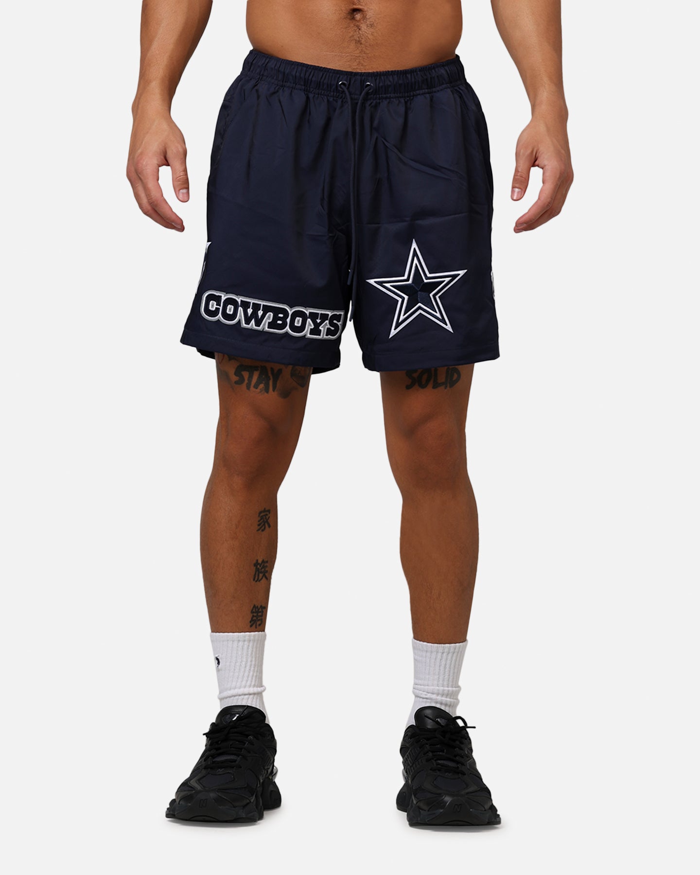 DALLAS COWBOYS実使用パンツ 34（ショート） Pro Standard Dallas Cowboys Classic Woven Shorts Midnight Navy