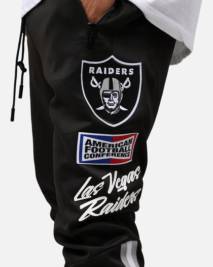Pro Standard Las Vegas Raiders Fast Lane Track Pants Black