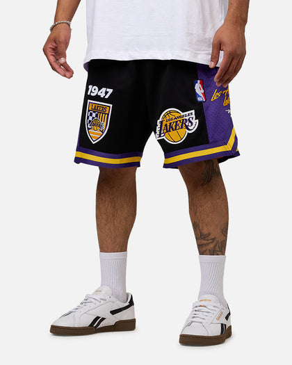 Pro Standard Los Angeles Lakers Fast Lane 2.0 Shorts Black/Yellow