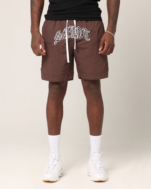 Saint Morta Lucius Shorts Chocolate