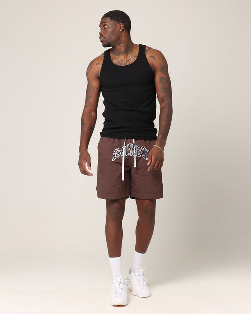 Saint Morta Lucius Shorts Chocolate