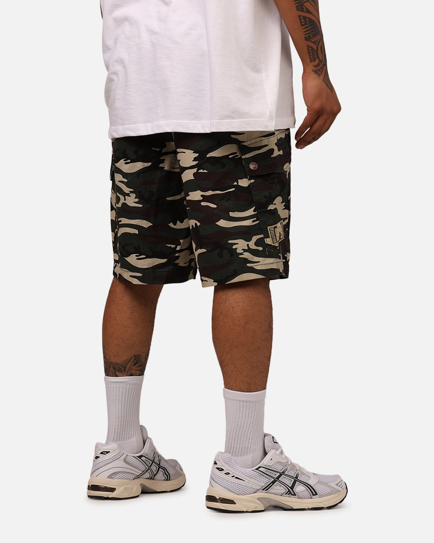 Carre Quality Cargo Shorts Woodland Camo | Culture Kings US