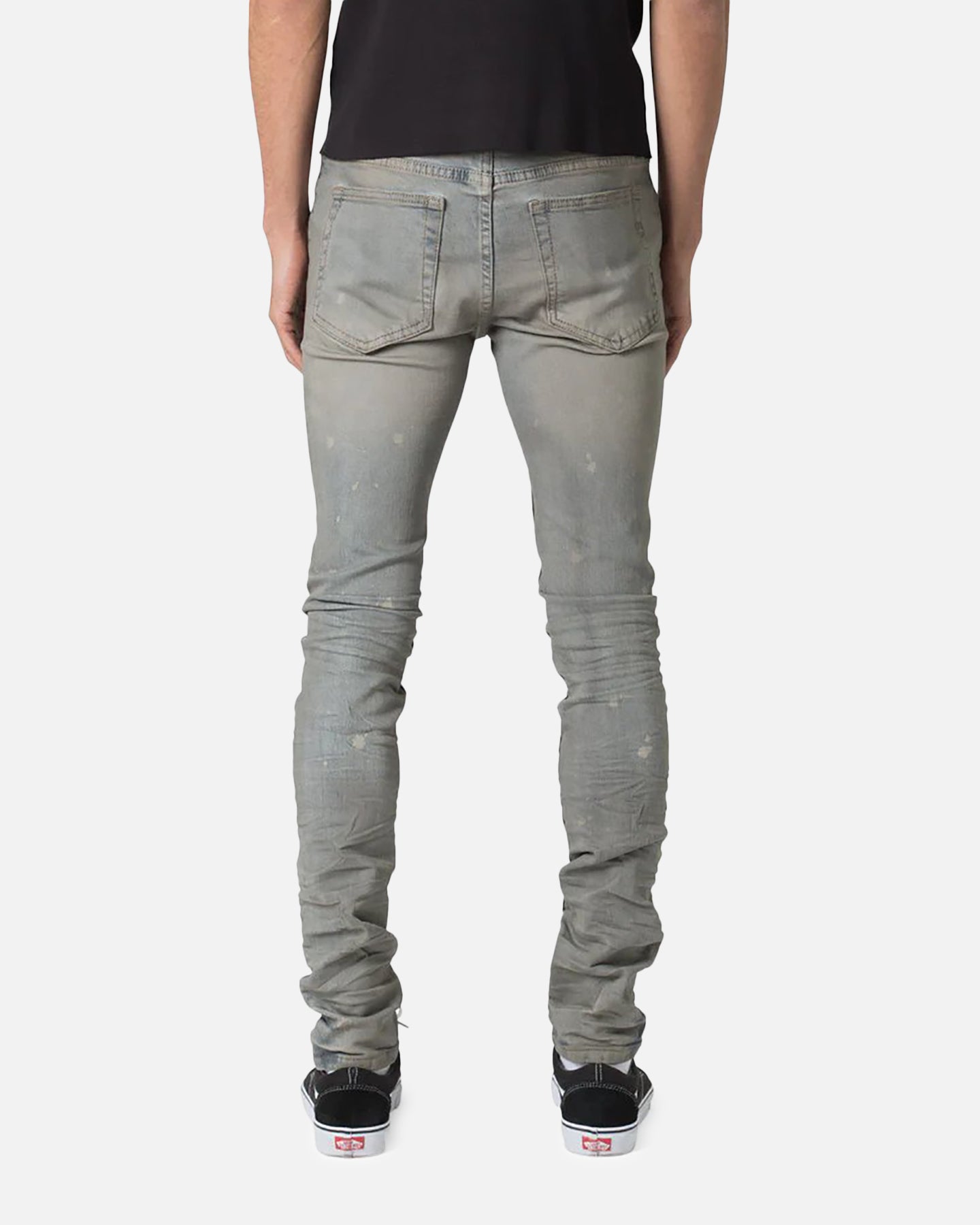 パンツ mnml skinny denim paint coating MNML X607 Paint Skinny Denim Jeans Blue | Culture Kings US